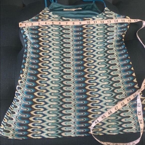 Trina Turk Wavy Print Knit Tank - Picture 7 of 8